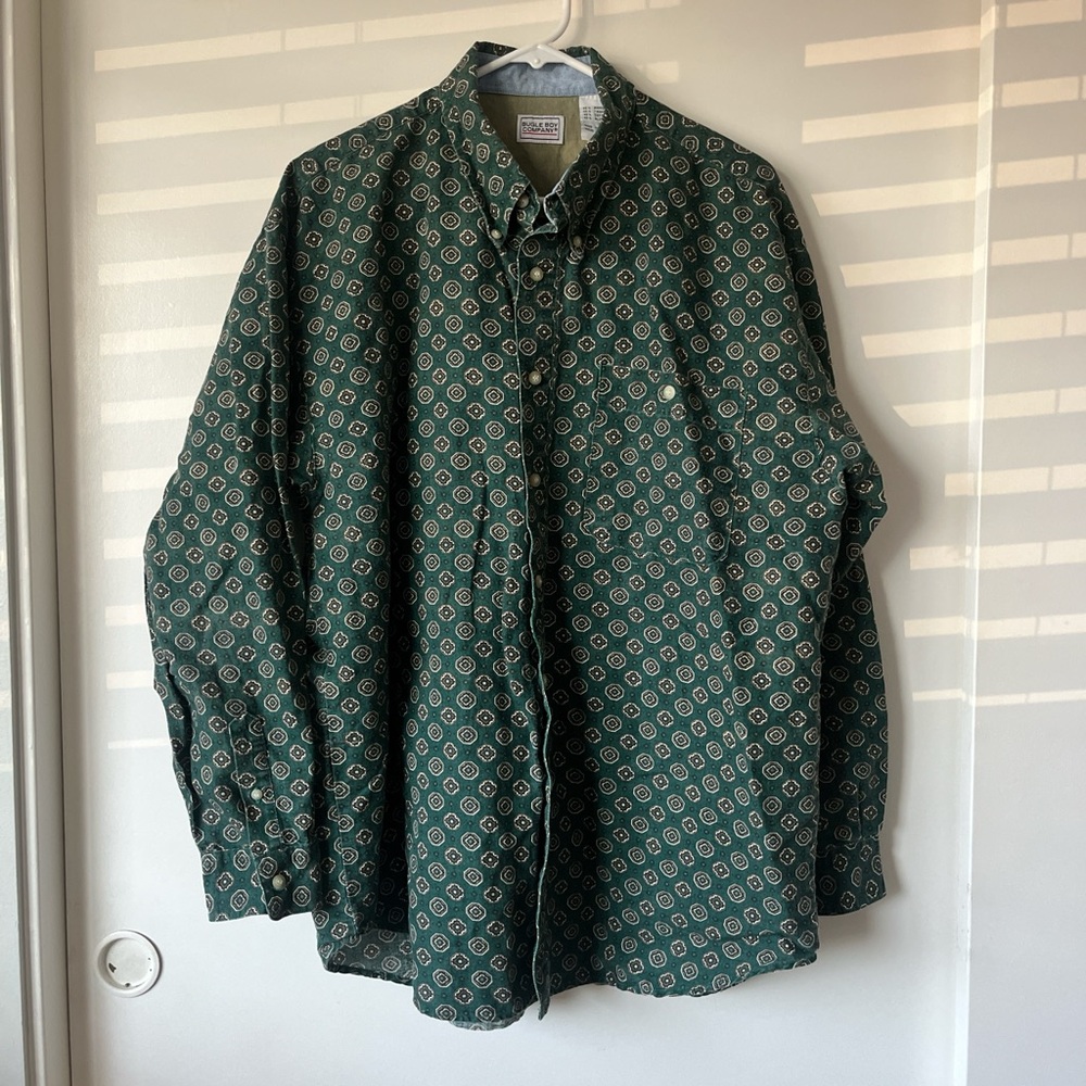 (SOLD) Vintage Bugle Boy Men's Shirt